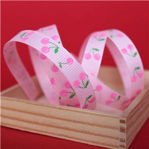Cherry Pick Ribbons - 10mm Pearl Pink